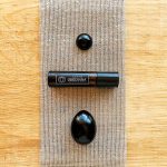 KIT Huevo yoni de Obsidiana, Ombliguera y Aceite rollOn de Obsidiana