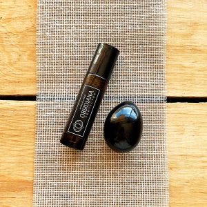 KIT Huevo Yoni y Aceite rollOn de Obsidiana