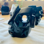 Mascara de dualidad de Obsidiana