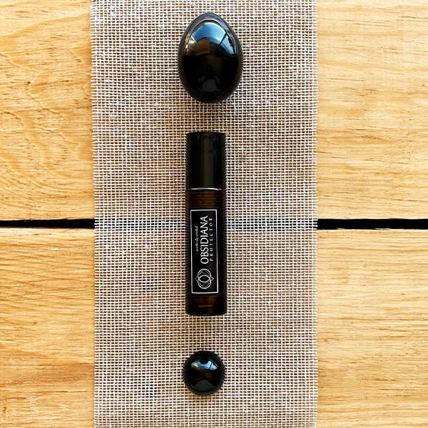 KIT Huevo yoni de Obsidiana, Ombliguera y Aceite rollOn de Obsidiana 2 KIT Huevo yoni de Obsidiana, Ombliguera y Aceite rollOn de Obsidiana - Image 2